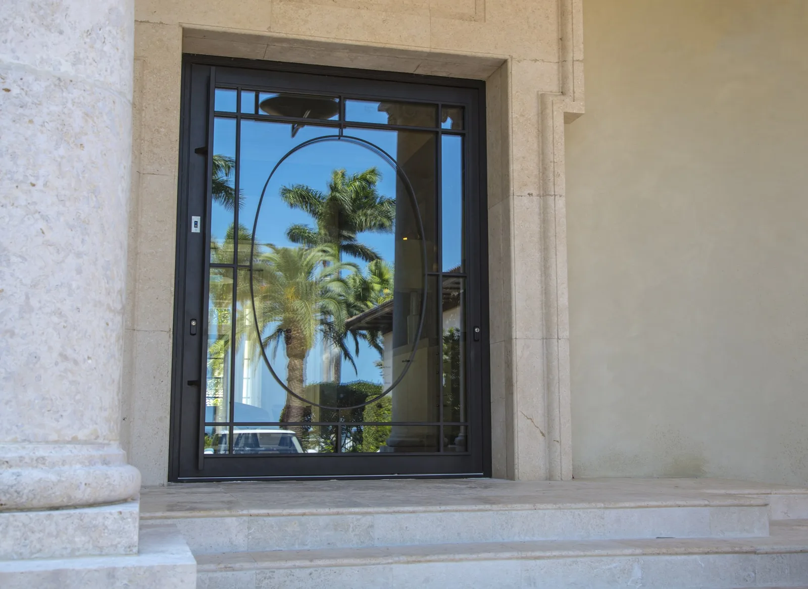 Salus security door installed at a Naples home
